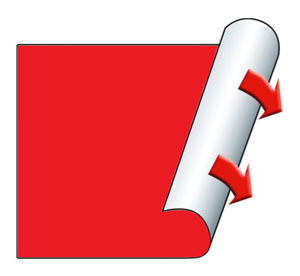 Price Labels Double Line - 26mm x 16mm Fluorescent Red - 10 Rolls